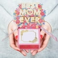 thumbnail image 3 of SwiftPulse Pop Up Mother’s Day Card, Thinking of You Cards, Handcrafted 3D Pop-Up Greeting Card for Her, Gift for Mom, Thank You, Cards for Grateful, Birthday Card (Best Mom Ever), 3 of 13