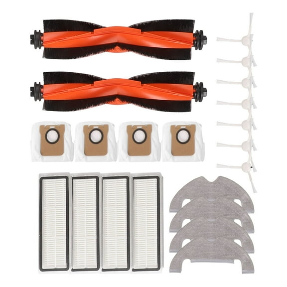 Main Side Brush Filter Dust Bags Wipes Kit For D10 Plus Gen 2 D10 Plus