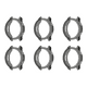 thumbnail image 1 of 6uds. Funda transparente de TPU para Watch S1 Active/Watch Color 2 (negro), 1 of 2