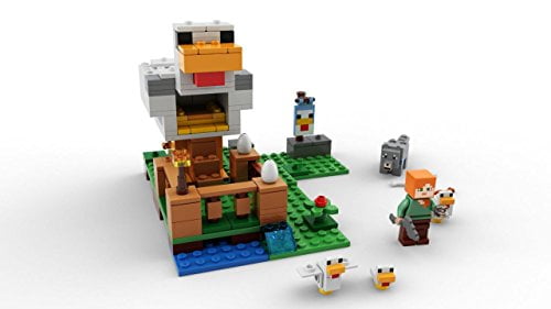 LEGO Minecraft Chicken Coop Building Kit Pieces) -
