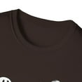 thumbnail image 3 of Spooky Pumpkin Happy Halloween Flowers and Ghosts T-shirts, 3 of 4