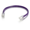 thumbnail image 1 of 25 ft. Cat6 Non-Booted Unshielded-UTP Ethernet Network Patch Cable - Purple, 1 of 1