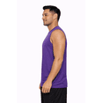 thumbnail image 2 of Expert Brand USA-Made Men's Oxymesh™ Athletic Sleeveless T-Shirt, Dark Purple, 3XL, 2 of 7