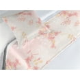 thumbnail image 3 of Floral Boho Bed Runner Set, Dreamy Autumn Time Flowers Pattern with Romantic Aura Neutral Art, Decorative Bedding Scarf & a Pillow Sham for Hotels Homes, Twin, Pale Pink Coral White, by Ambesonne, 3 of 3