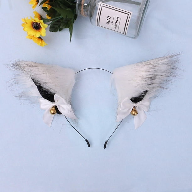 Xihbxyly Accesorio de Orejas Peludas para Cosplay de Chica para Fiesta de Chicas Webcam