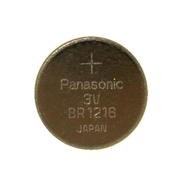 100-Pack BR1216 Panasonic 3 Volt Lithium Coin Cell Batteries