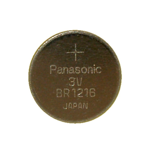 BR1216 Panasonic 3 Volts Lithium Pile Pièce Batterie