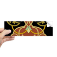 thumbnail image 1 of Autocollant Pare-Chocs Rectangulaire Motif art baroque Fleur pour Carnet de Notes, 1 of 1