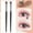 B, variant on Concealer Brush Set Soft Round Head Makeup Tool for Under Eye & Eyeshadow Beauty Blending Brushes A506 Cosmetic 2PCS