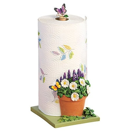 Daisies Herbs And Erfly Paper Towel Holder Daisies Herbs And Erfly Paper Towel Holder