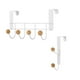 thumbnail image 1 of Organizador versátil para puerta, ganchos resistentes para colgar sobre la puerta, construcción de metal resistente, perfecto para sala de estar, baño, dormitorio, cocina, colgar ropa, toallas,, 1 of 5
