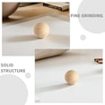 thumbnail image 6 of Homoyoyo Set of 2 Natural Wood Spheres Beige Smooth Finish for Crafts, Projects, Home Decor and Art Supplies, 6 of 7
