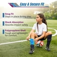 thumbnail image 4 of Vizari Soccer Shin Guards with Ankle Protection for Kids, Youth & Adult Sizes - Lightweight, Durable Shinguards - Boys, Girls, Toddlers (Ages 3+), 4 of 7