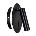 thumbnail image 4 of CWI Lighting Private I Contemporary Metal LED Sconce in Matte Black, 4 of 5