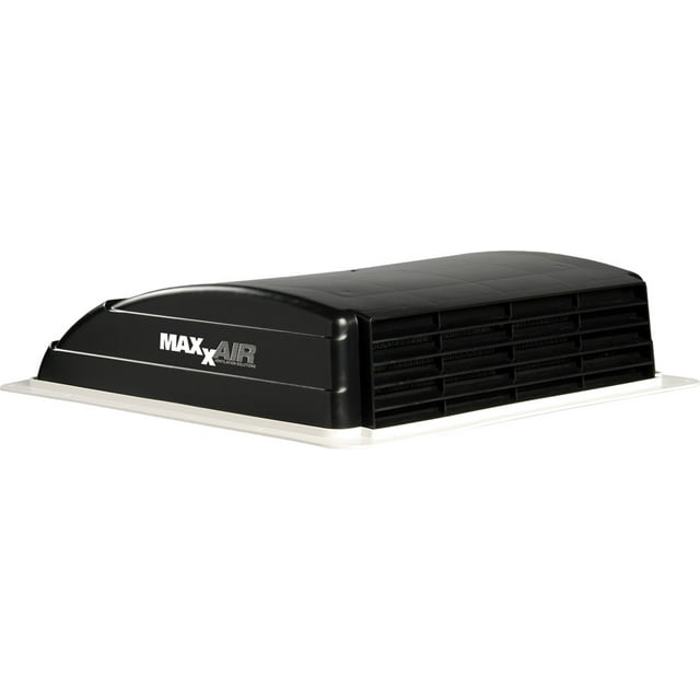 MaxxAir Ventilation Solutions Évent de Toit 00-03750 MaxxAir Mini Évent; Ouverture Manuelle; pour Ouverture de 14 Pouces x 14 Pouces; s'Adapte de 1 Pouce à 4-1/2 Pouces de Profondeur de Toit; avec Écran; Sans Ventilateur