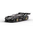 thumbnail image 4 of MOC Speed Series Edición Limitada Supercar - 302pcs bloques de construcción con difusor ajustable y estilo de fibra de carbono, creativo ladrillos juguete para regalo y pantalla, 4 of 10