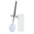 thumbnail image 2 of Bath Bliss 2 Pack Soft Touch Toilet Brush Set in Matte White, 2 of 7