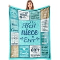 thumbnail image 1 of LHSHID Gifts for Mom Mom Gifts Birthday Gifts for Mom Mom Birthday Gifts Mom Gift from Daughter Son New Mom Gifts Best Mom Ever Gifts Idea Mom Gifts for Christmas Mothers Day Blanket 50"x60", 1 of 6