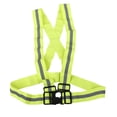 thumbnail image 2 of Chaleco reflectante Macarena de ciclismo verde fluorescente con 2 piezas, 2 of 8