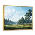 thumbnail image 2 of Designart "Pine Tree Breezes" Tree Pine Floater Framed Wall Art Print, 2 of 7