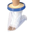 thumbnail image 3 of DMI Waterproof Reusable Cast Cover, Wound Barrier & Bandage Protector for Adult Foot & Ankle Providing Watertight Seal In Showers, Baths & Pools, Fits Up To Size 13 Adult Foot, Foot/Ankle, 3 of 10