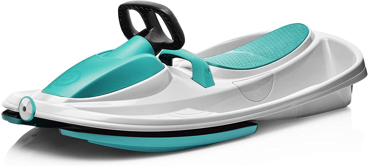 Snow Sleds Gizmo Riders Stratos Snow Bobsled for Kids 2 Person Steerable Snow Sled for Ages 3