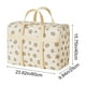 thumbnail image 3 of Bolsa de almacenamiento resistente con asas reforzadas, ropa y organizador de colchas sobredimensionadas, doble cremallera engrosada para mudar y empaquetar, impermeable, 80x50x25cm, 3 of 8