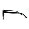 thumbnail image 4 of Kid Girls Flexible Rubber Hipster Horn Rim Blue Light Filter Computer Glasses All Black, 4 of 4