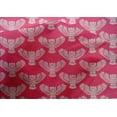 thumbnail image 4 of oneOone Cotton Silk Fabric Owl Block Print Sewing Fabric BTY 42 Inch Wide, 4 of 4