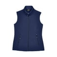 thumbnail image 4 of CORE365 CE701W Women's Cruise Two-Layer Fleece Bonded Soft Shell Vest-Classic Navy-M, 4 of 5