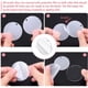 thumbnail image 3 of Llaveros en blanco, 120 piezas de llaveros transparentes para kit de vinilo que incluye 30 piezas de acrílico en blanco, 30 piezas de borlas para llaveros, 30 piezas de anillos para, 3 of 8
