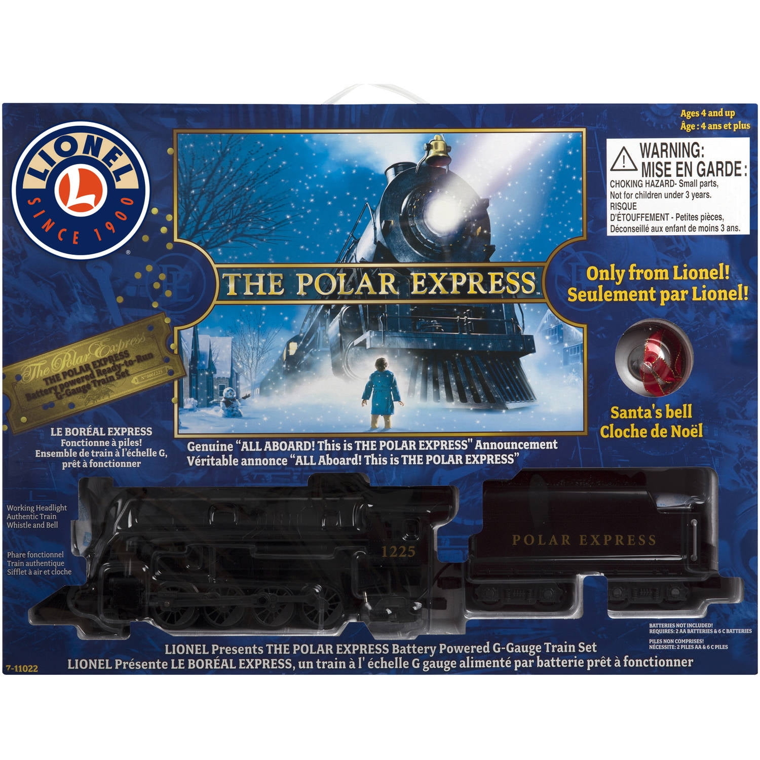 polar express train batteries