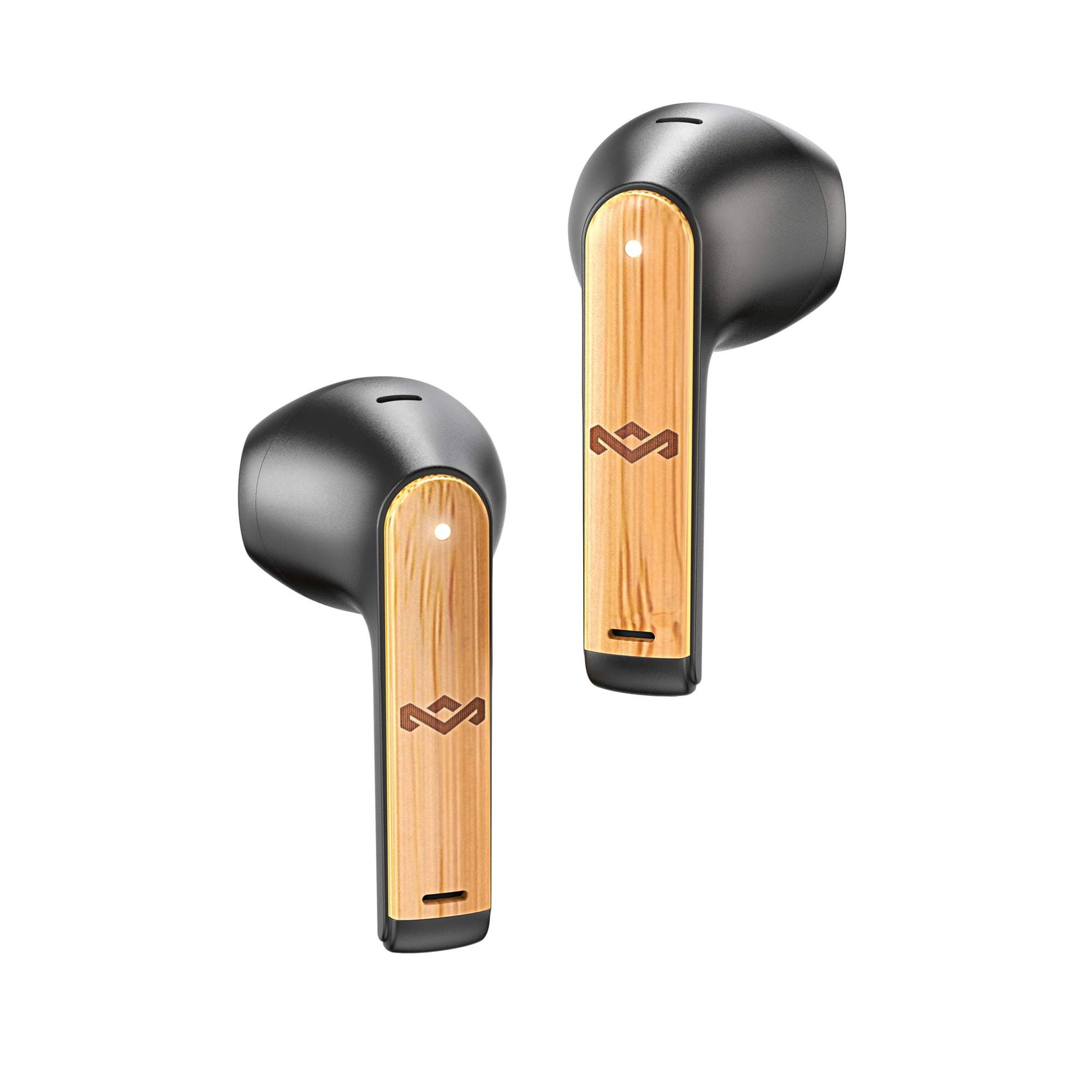 House of Marley Zion True Wireless Earbuds, Non-occluding - Black