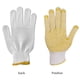 thumbnail image 2 of Guantes, guantes de trabajo antideslizantes de hilo de algodón con puntos de PVC para la construcción de jardinería mecánica de pintor, amarillo 12 pares kenally AF000096-02, 2 of 7