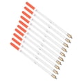 thumbnail image 4 of <p>Fishing Float, 10Pcs Durable Fishing Float Bobber Plastic Material Sensitivity Excellent Buoyancy  For Fishing For Angling</p>, 4 of 7