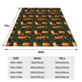 thumbnail image 3 of Fuzoiu Cute Little Foxes Print Ultra-Soft Micro Fleece Blanket,All Seasons Flannel Throw, Lightweight Blanket for Bed, Sofa, Couch, Movie Night, Camping, and Travel-50"x40", 3 of 7