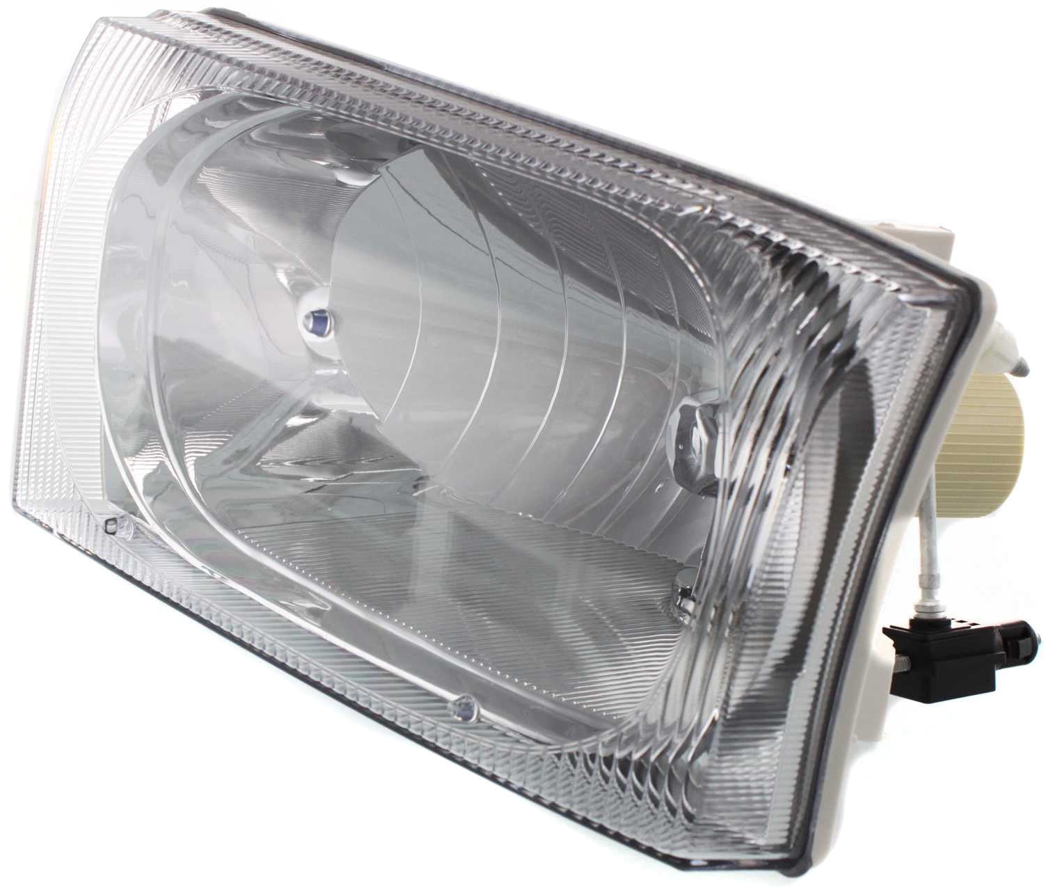 Headlight Compatible With 2002-2004 Ford F-250 Super Duty F-350 Left Driver Halogen With bulb(s)