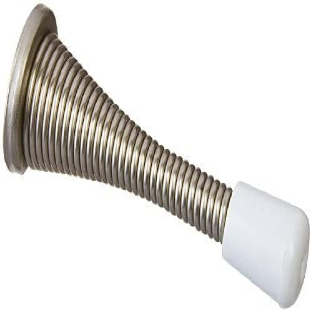 National Hardware BB8023SN 3" Spring Door Stop, Pack Of 5