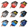 thumbnail image 2 of 1 Pair Cycling Gloves Fishing Gloves Half Finger,Anti-Slip Breathable Shock-Absorbing Gel Padded Short Sports Gloves for Men/Women, 2 of 9