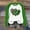 08 Green, variant on YueHuiYing Women St. Patrick's Day Sweatshirts Shamrock Clover Print Long Sleeve Shirts Casual Gift Pullover Tops