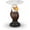Brown Eagle Head, variant on Unique Deer Head Side Table, 25" Art Deco Animal Decor End Table with Faux Marble Top, Sculptural Pedestal Accent Table for Living Room Bedroom Entryway Home Office (Brown Deer Head)