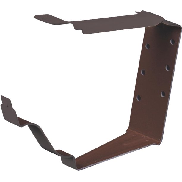 Spectra Metals K Style Aluminim Brown SnapLok Gutter Hanger Bracket