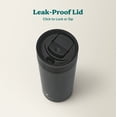 thumbnail image 4 of Reduce 16oz Perk One-Handed Coffee Tumbler, Black, 4 of 6