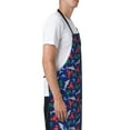 thumbnail image 5 of Cauagu Deep Down In The Ocean Aprons with Pockets,Waterproof Apron for Women,Kitchen Cooking Apron Adjustable Bib Aprons Chef Apron for Cooking,Drawing,Crafting, 5 of 8