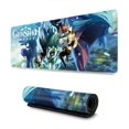 thumbnail image 1 of Genshin Impact Gaming Mouse Pad Non-Slip Round Mouse Mat, Waterproof Rubber Base Black1 One Size, 1 of 5