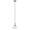 thumbnail image 1 of Chloe Lighting CH2S176BN08-DP1 Zoe Transitional 1 Light Brushed Nickel Ceiling Mini Pendant - 8 in., 1 of 1