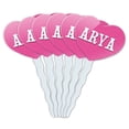 thumbnail image 1 of Arya Heart Love Cupcake Picks Toppers - Set of 6, 1 of 1