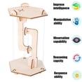 thumbnail image 4 of Modelo De Estructura De Tensegridad, Juguete Para Niños, Bloques De Construcción De Madera Antigravedad, Rompecabezas, Juguetes De Ensamblaje Methold FN006048-00, 4 of 6