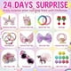 thumbnail image 3 of Calendario de Adviento Sorpresa de Unicornio para niñas 24 días de deliciosas sorpresas Regalos ideales para hijas y nietas, 3 of 4