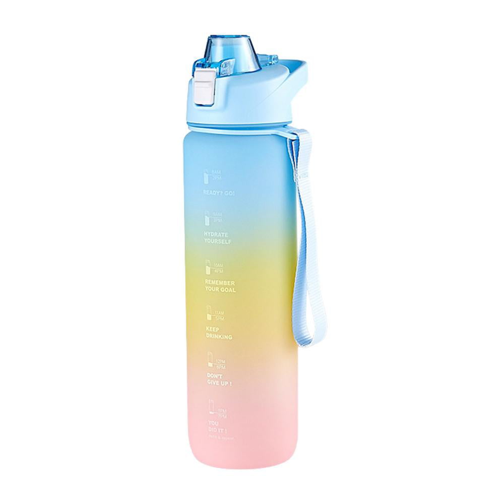 1000ml Outdoor Sports rinking Water Bottle Leakproof Gym Cycling Travel   U 